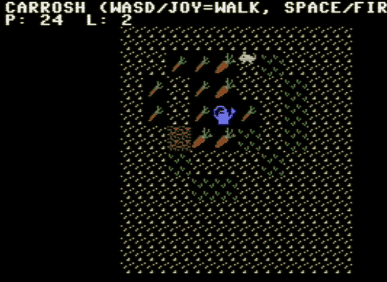 Gameplay on C64